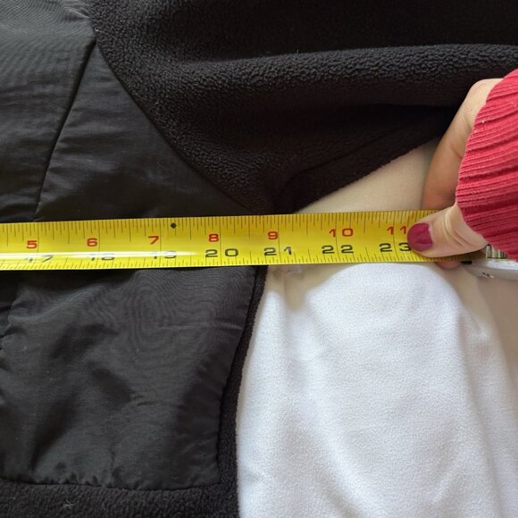 Mountain Fog Womens Size Medium Fleece Jacket Black Pink Zip Pockets Winter Fall - Picture 4 of 9